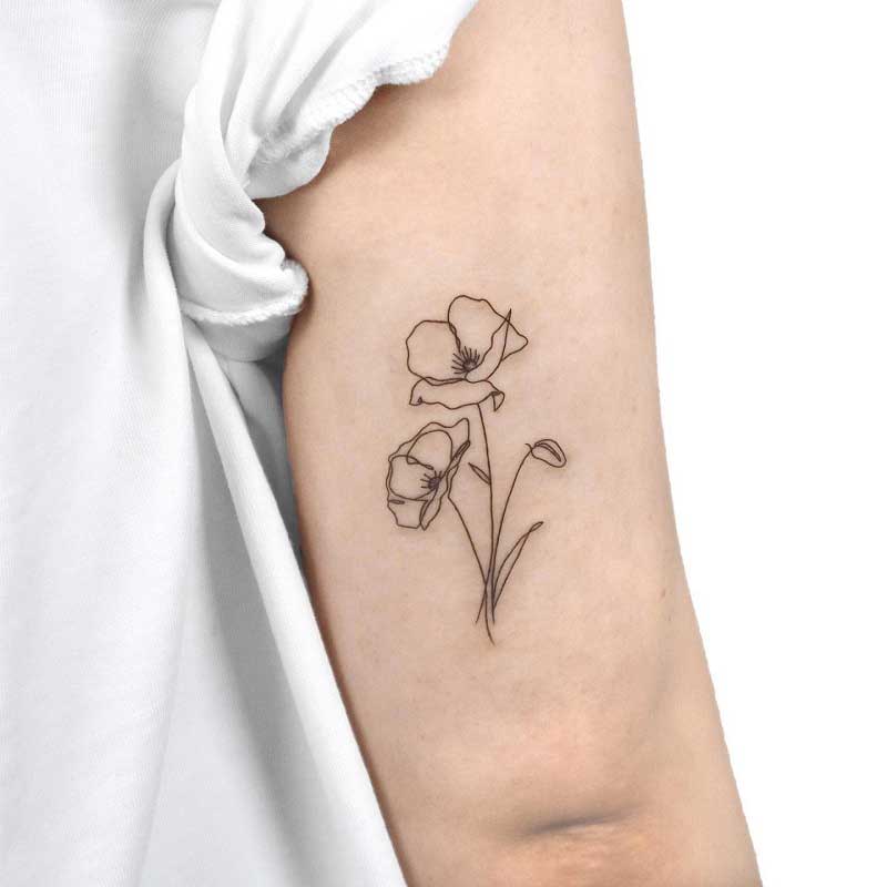 birth-flower-minimalist-tattoo-2