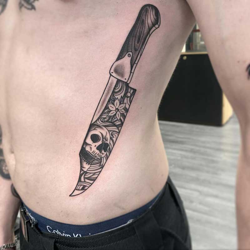 bowie-knife-tattoo-1