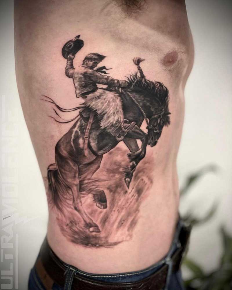 bucking-horse-tattoo-3