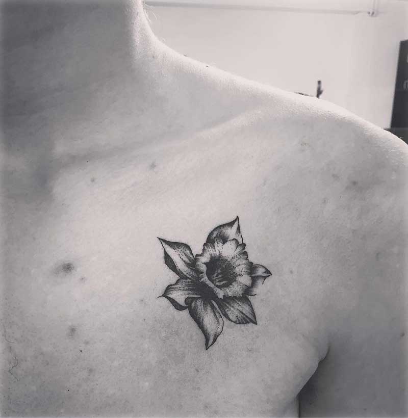 cancer-daffodil-tattoo-2