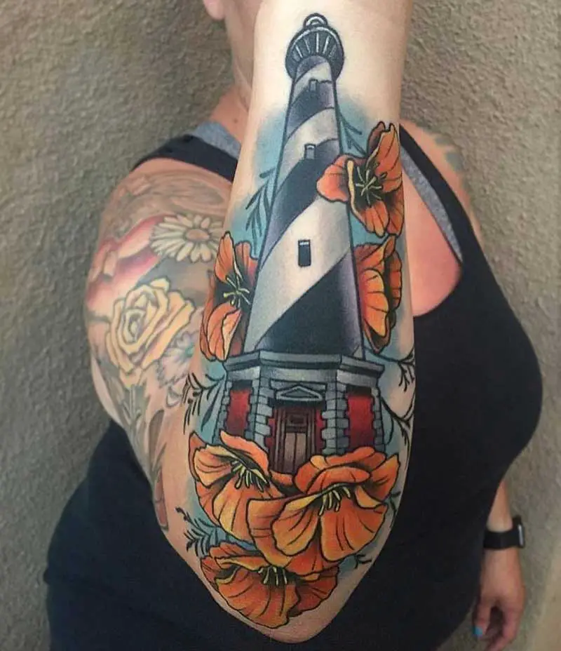 cape-hatteras-lighthouse-tattoo-1