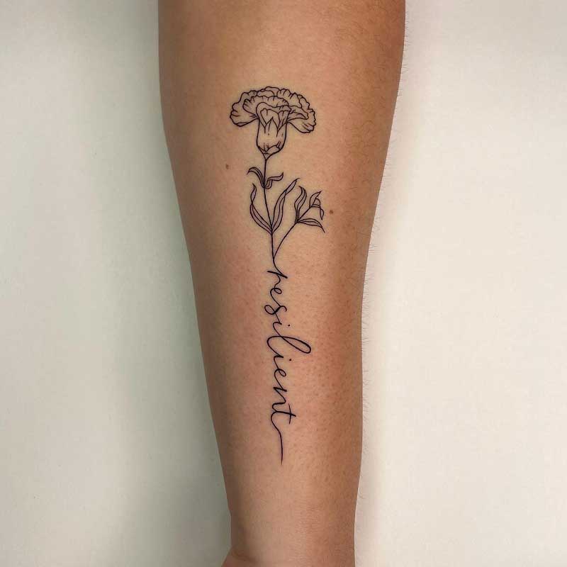 carnation-flower-tattoo-1