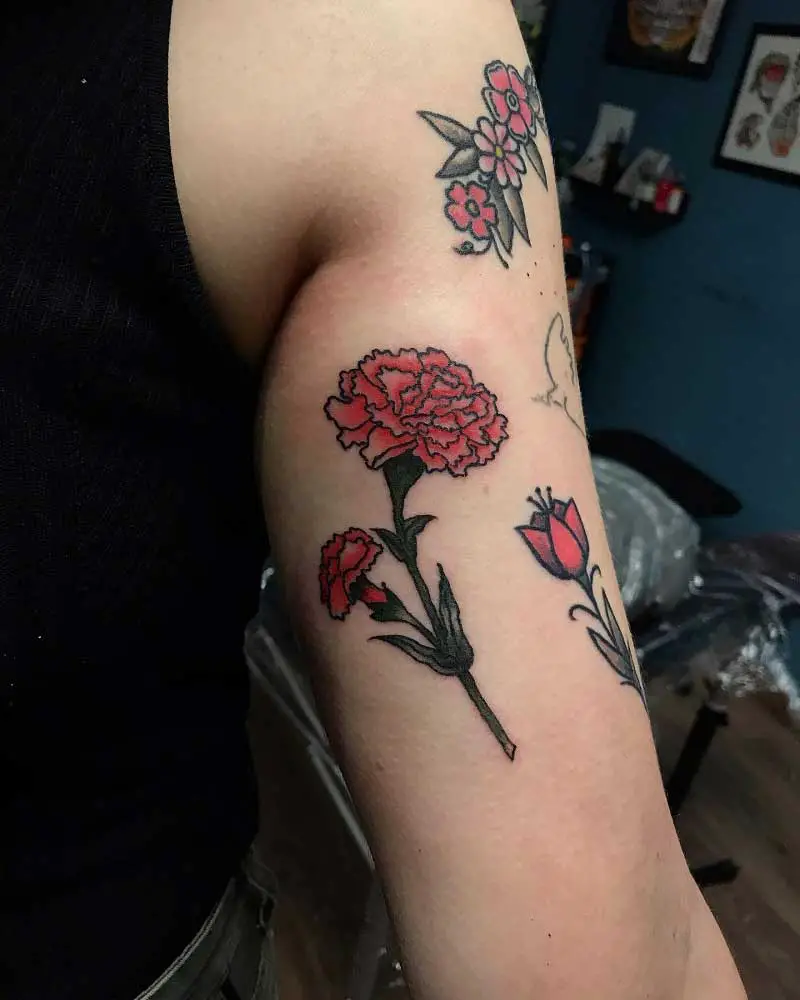 carnation-flower-tattoo-3