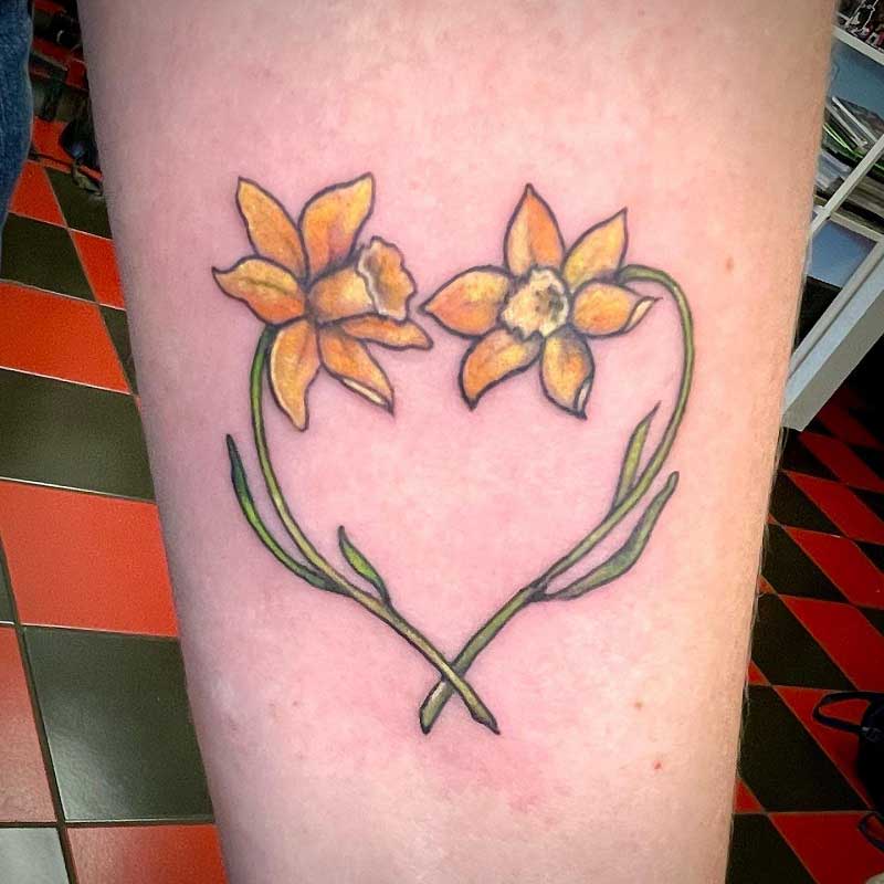 cartoon-daffodil-tattoo-2