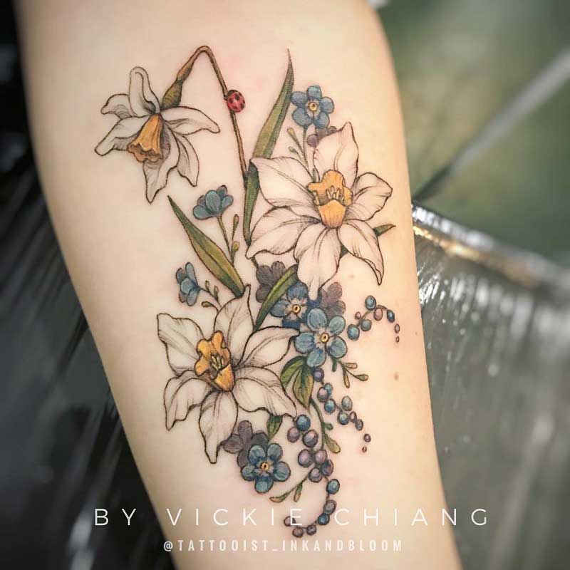 celtic-daffodil-tattoo-1