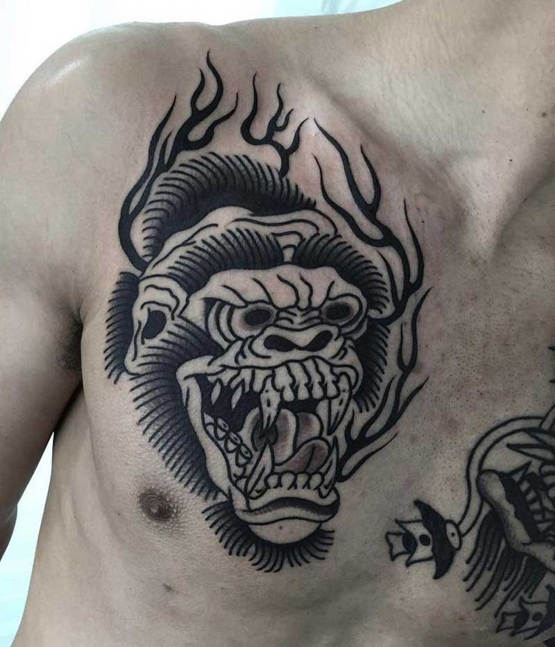 chest-gorilla-tattoo-2