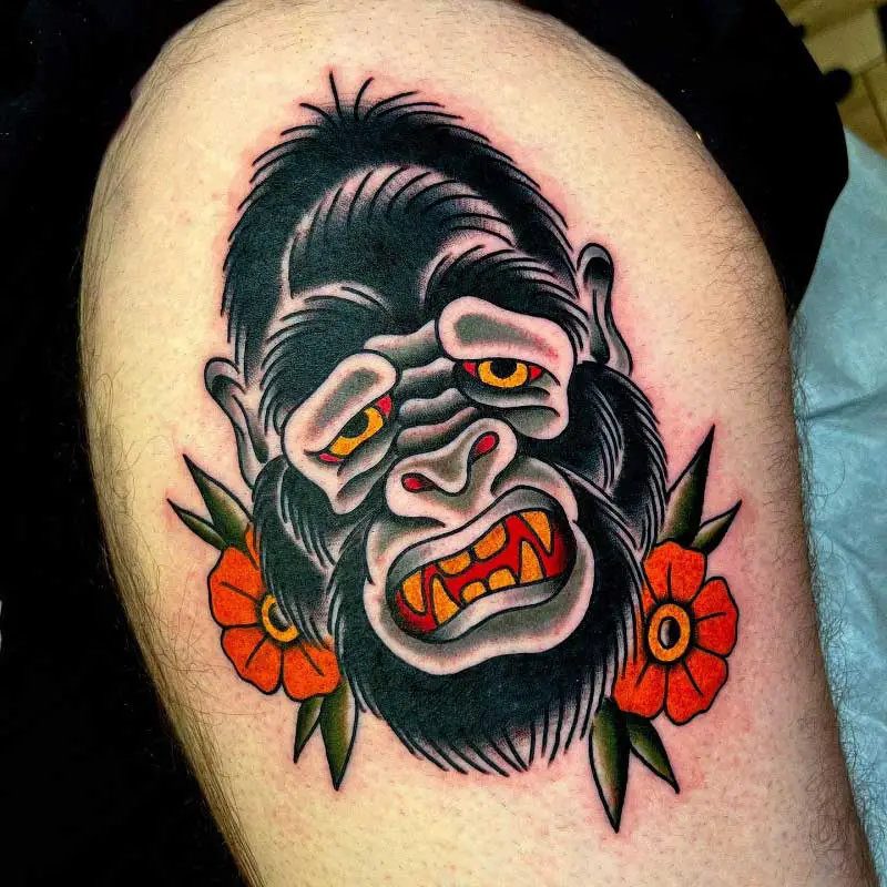 Gorilla-tattoos