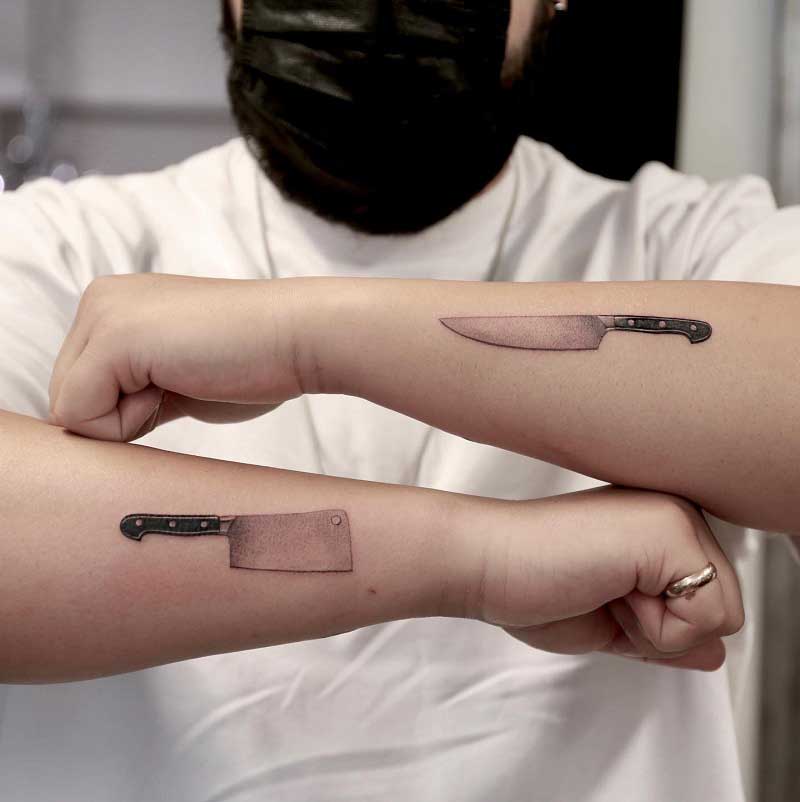 695 Chef Knife Tattoo Images Stock Photos  Vectors  Shutterstock