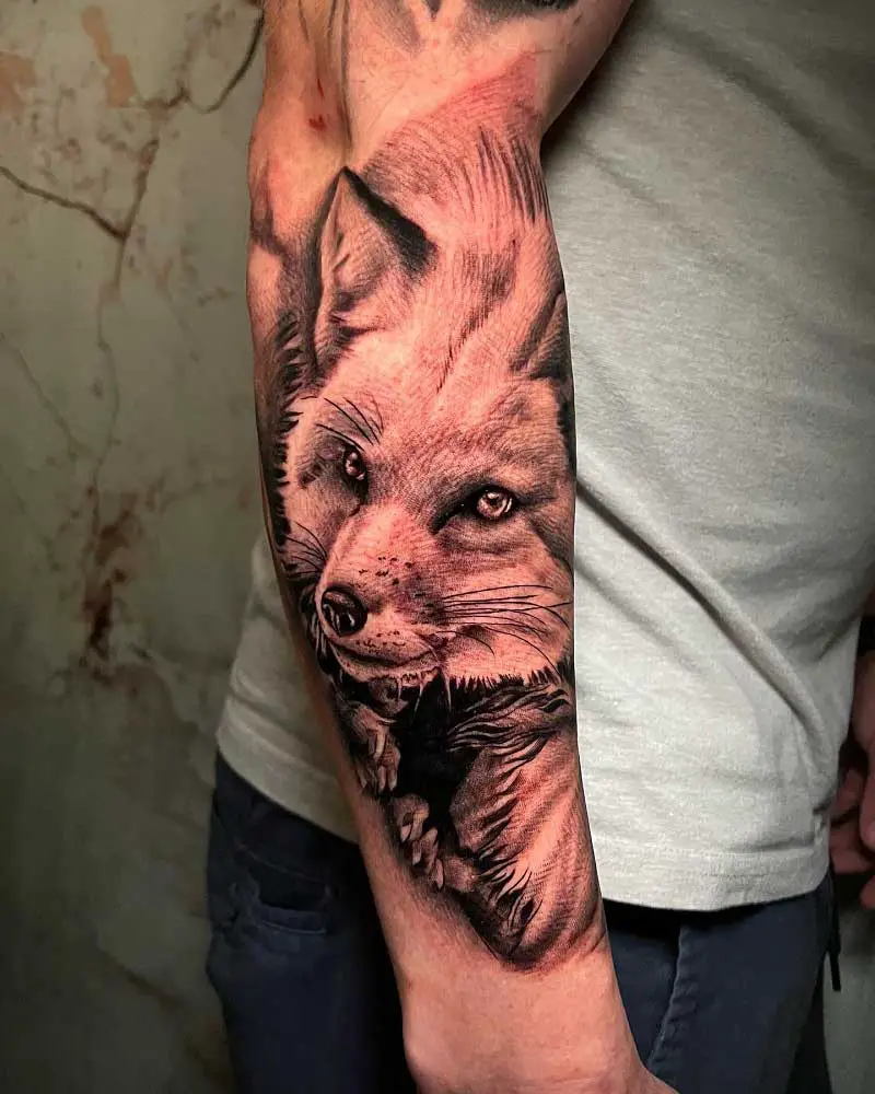 clever-fox-tattoo-1