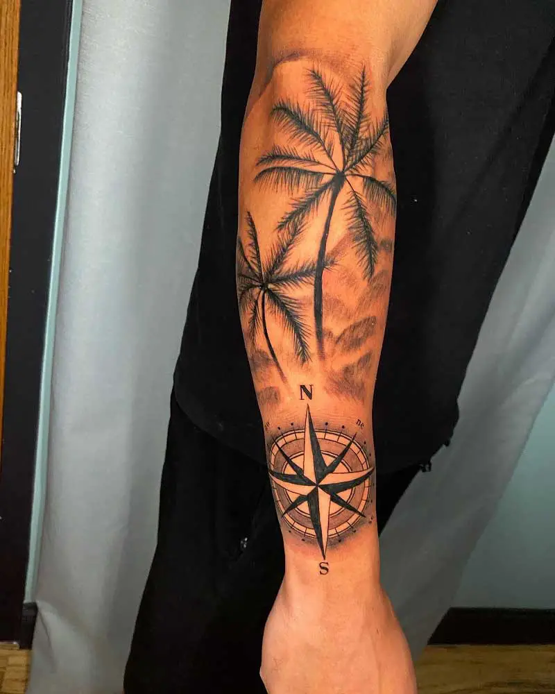 compass-beach-tattoo-3