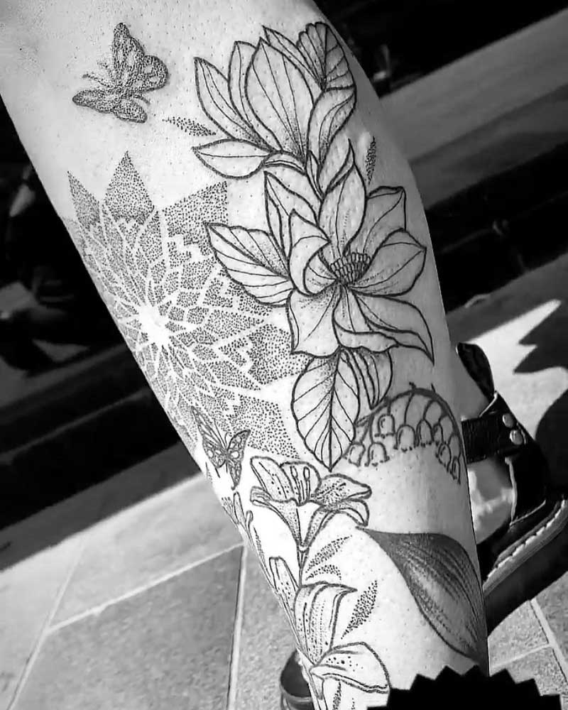 daffodil-mandala-tattoo-1