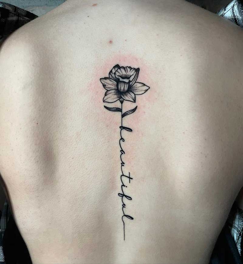 daffodil-spine-tattoo-1