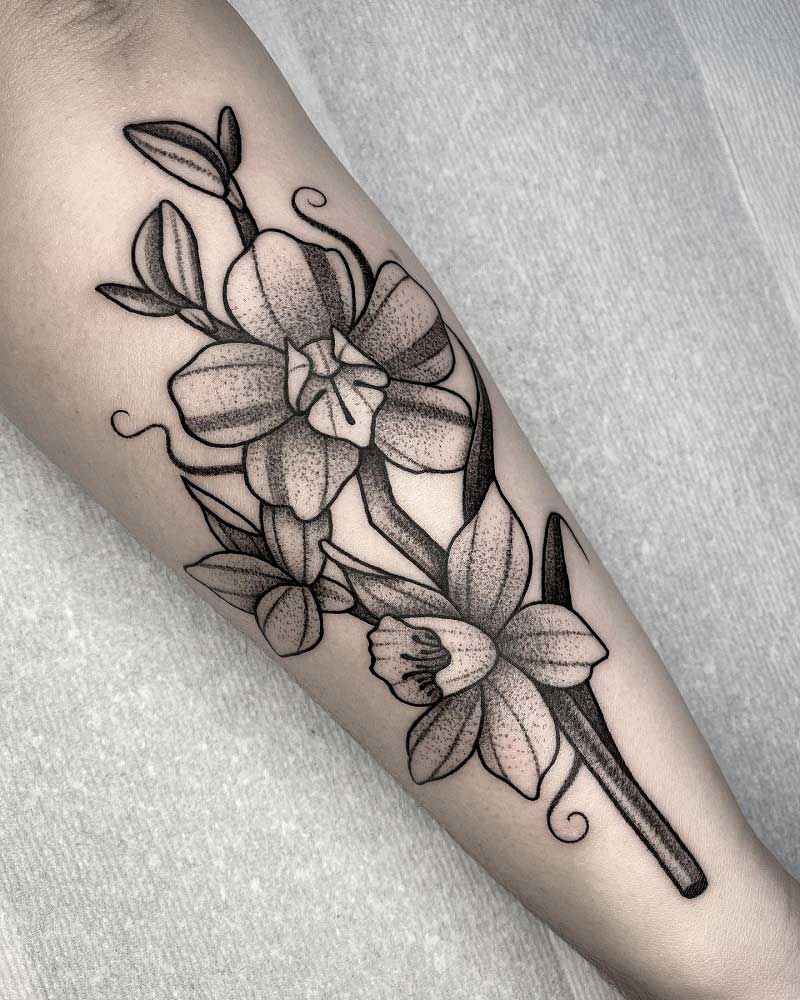 daffodil-tattoo-design-2
