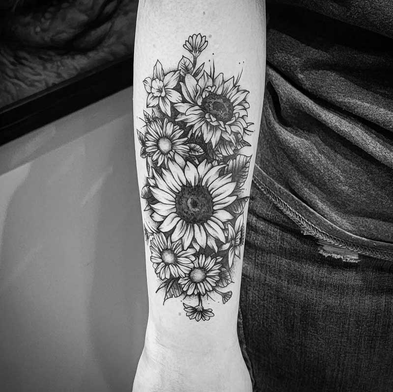 daffodil-wildflower-tattoo-1