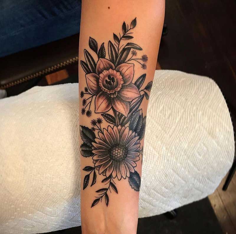 daisy-daffodil-tattoo-3