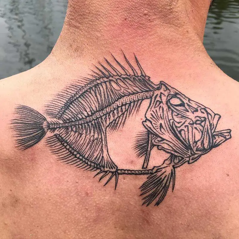  Introducing Traditional Pepper Shaded Tattoos  Check out this wicked  Angler Fish Skeleton tattoo I recently did on heirzac using the   Instagram