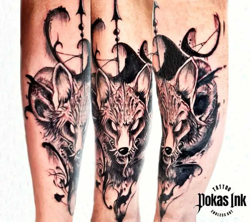 demon-fox-tattoo-1