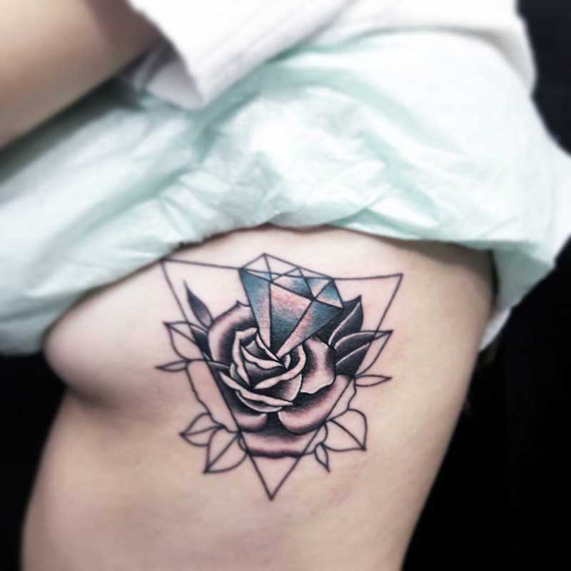 diamond-rose-tattoo-1