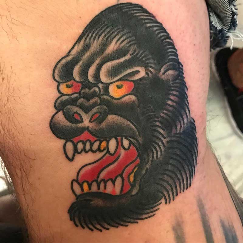 electric-gorilla-tattoo-1
