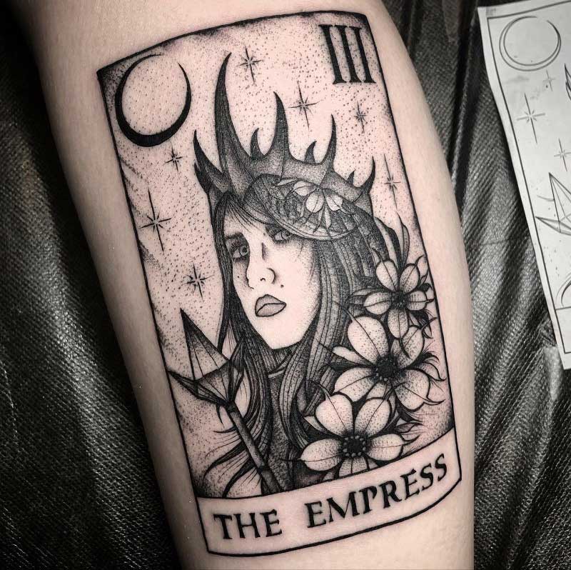 empress-tarot-card-tattoo-1