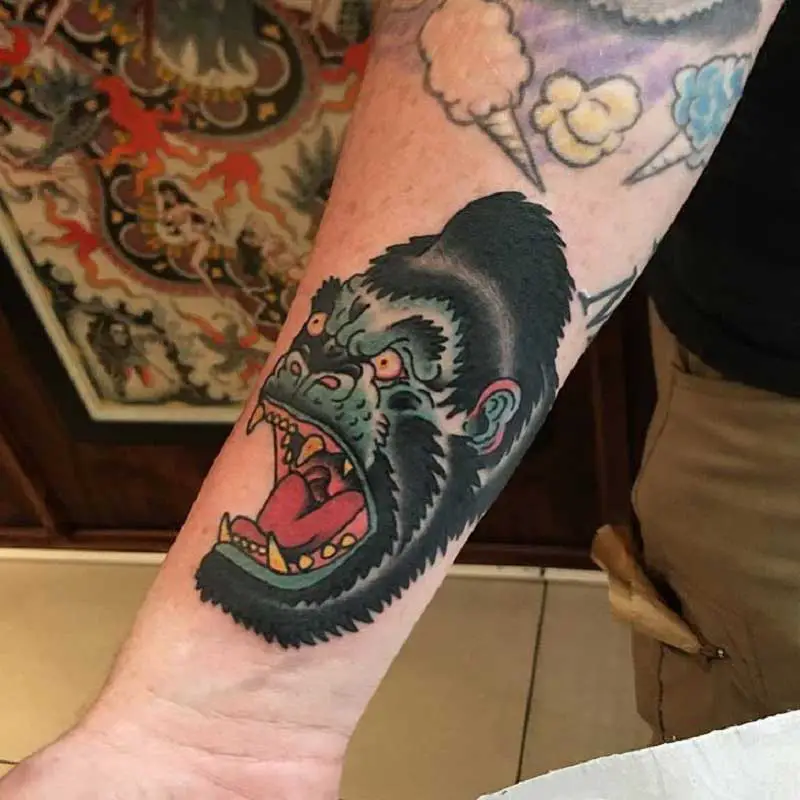 fierce-gorilla-tattoo-1