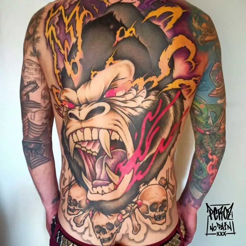 full-body-gorilla-tattoo-1