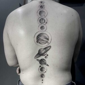 65 Absolutely Mesmerizing Space Tattoos for Men and Women – Tattoos ...