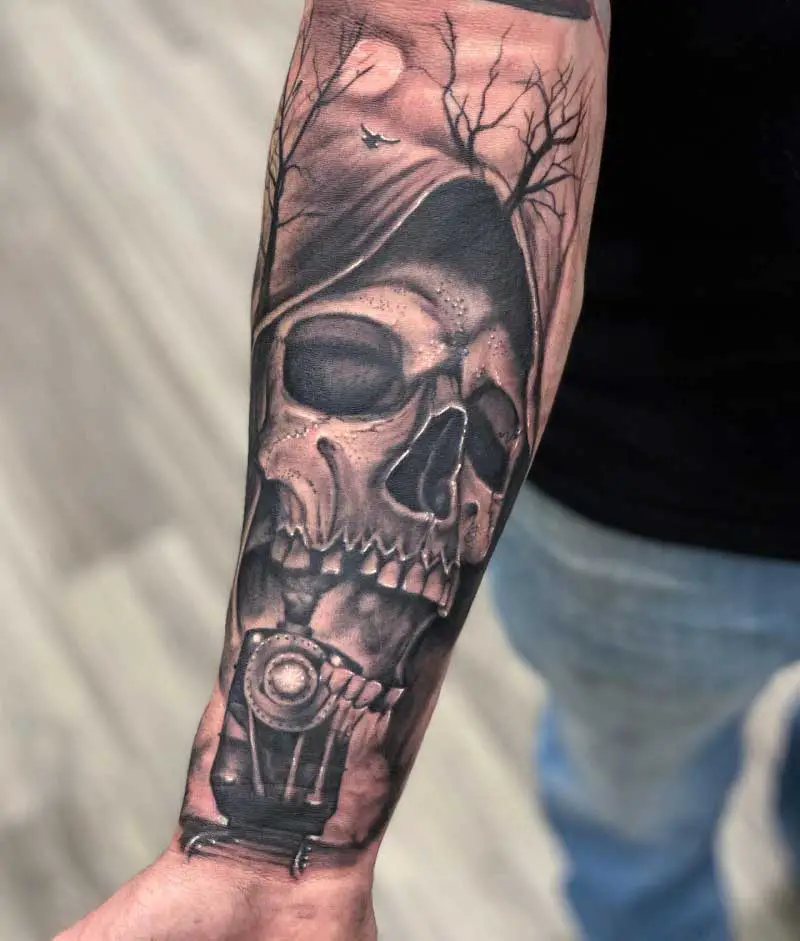 ghost-train-tattoo-1