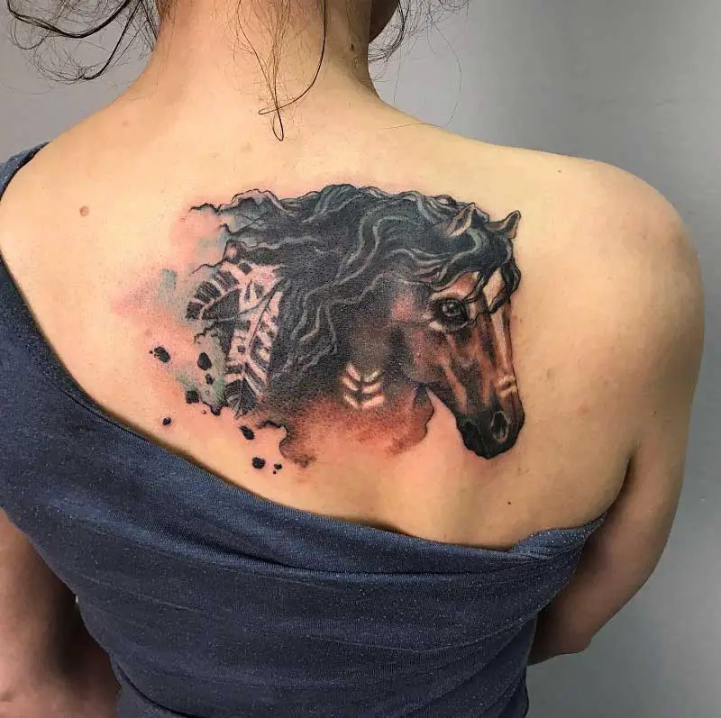 female indian warrior on horse tattooTikTok Search