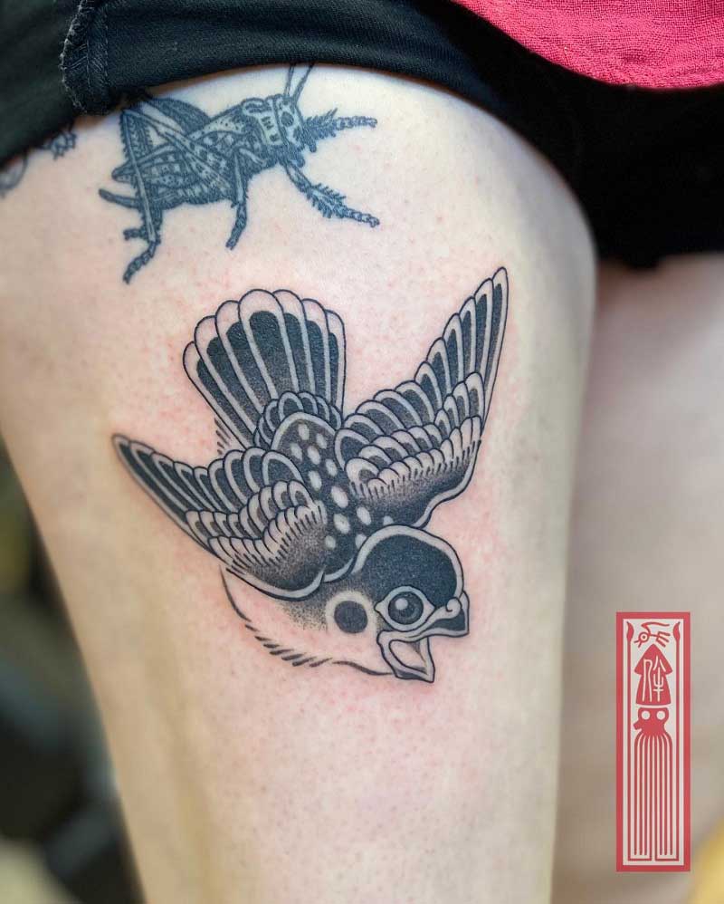 japanese-sparrow-tattoo-2