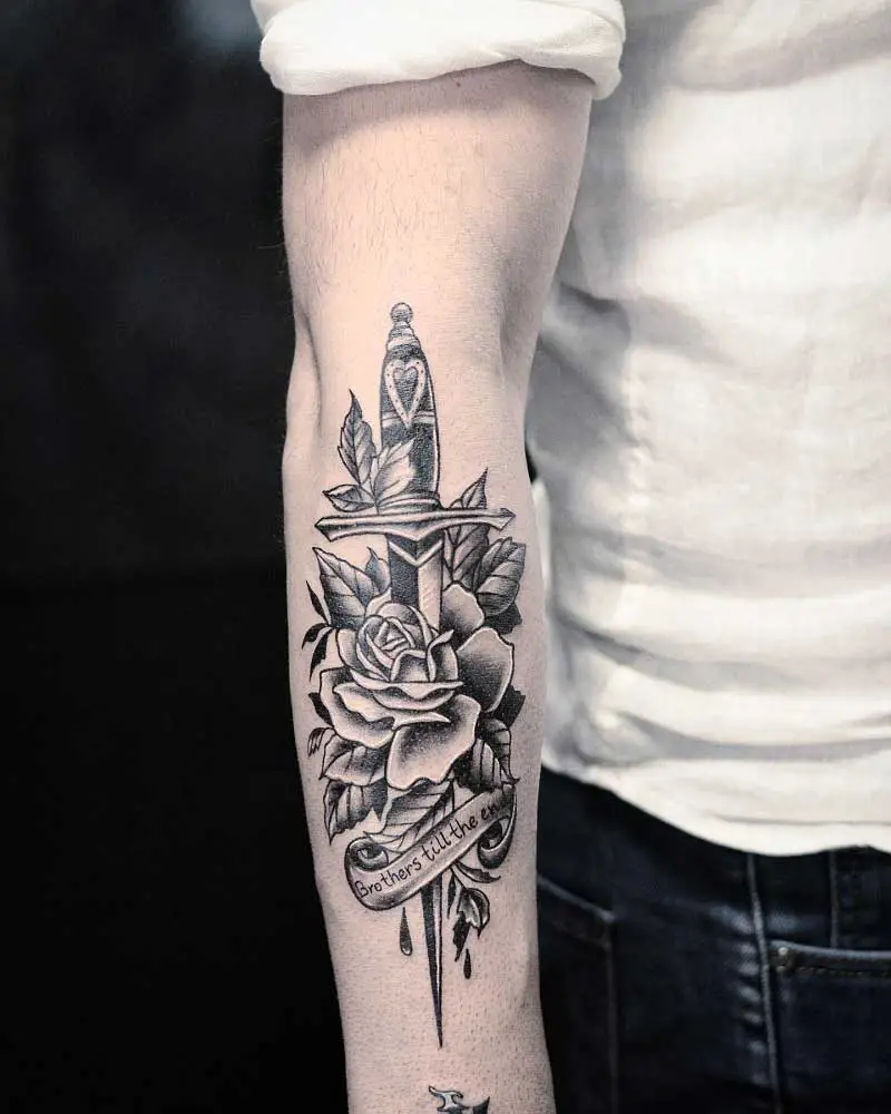 knife-rose-tattoo-2