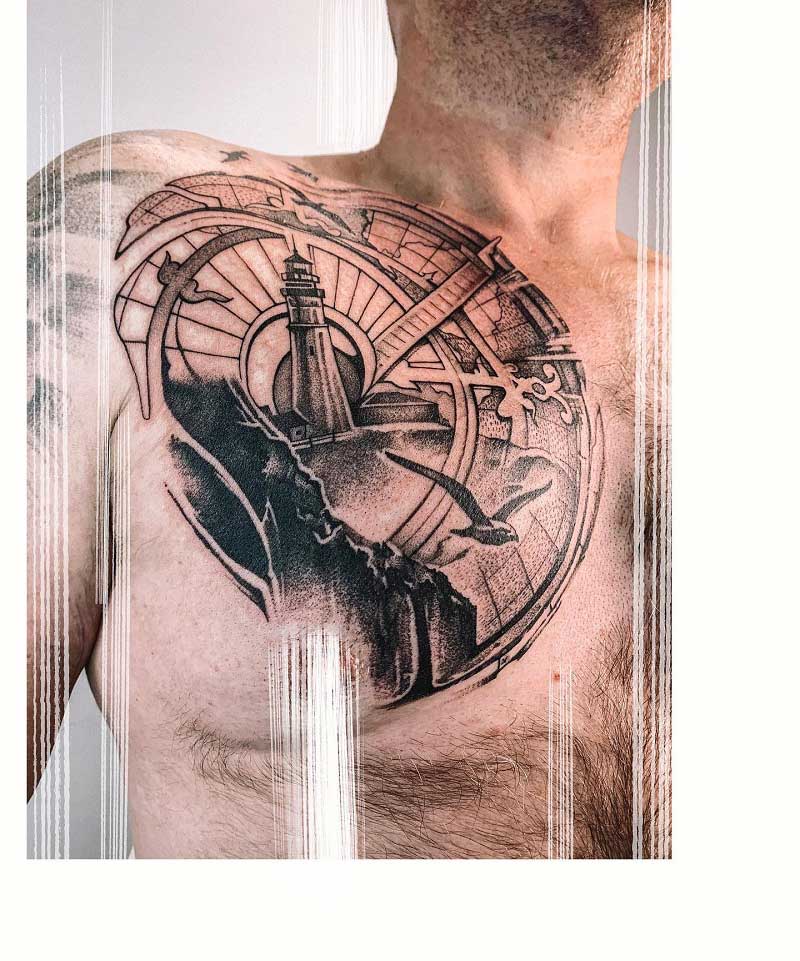 lighthouse-chest-tattoo-1