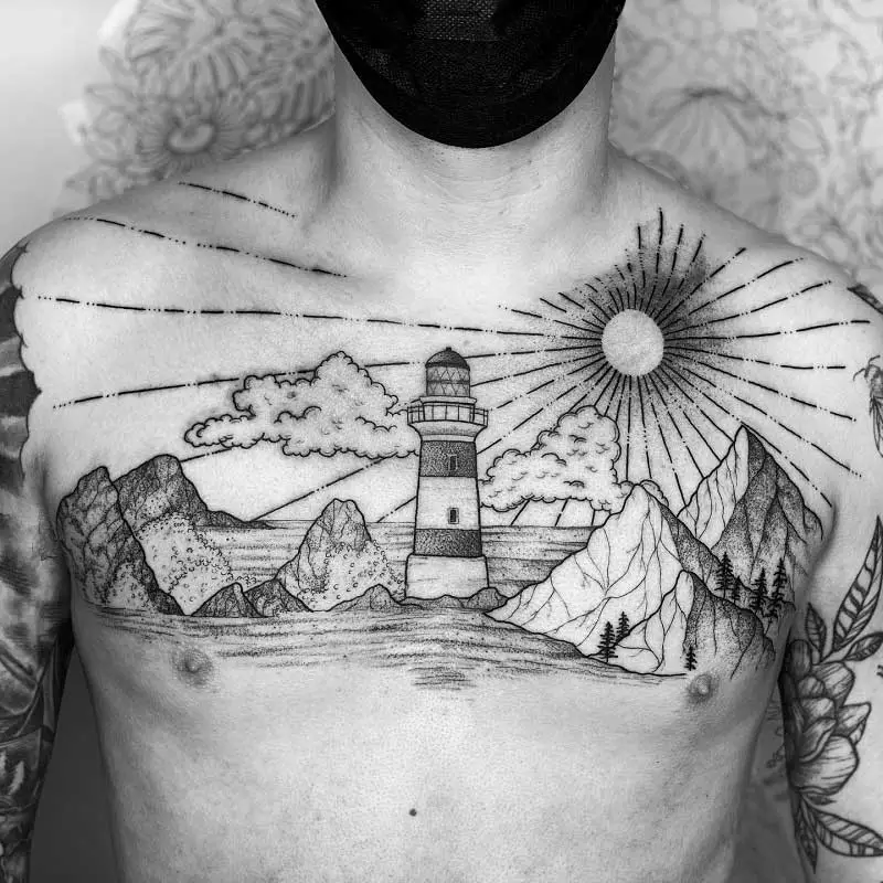 lighthouse-chest-tattoo-3