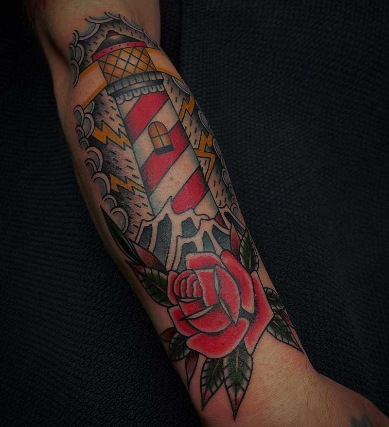 lighthouse-wrist-tattoo-1