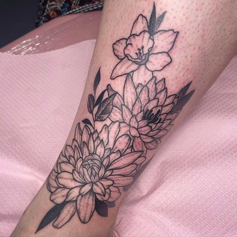 linnea-daffodil-lily-tattoo-1