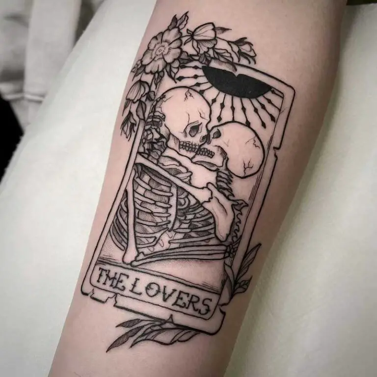 107 Inspiring Tarot Card Tattoo Ideas nad Designs for Men and Women ...