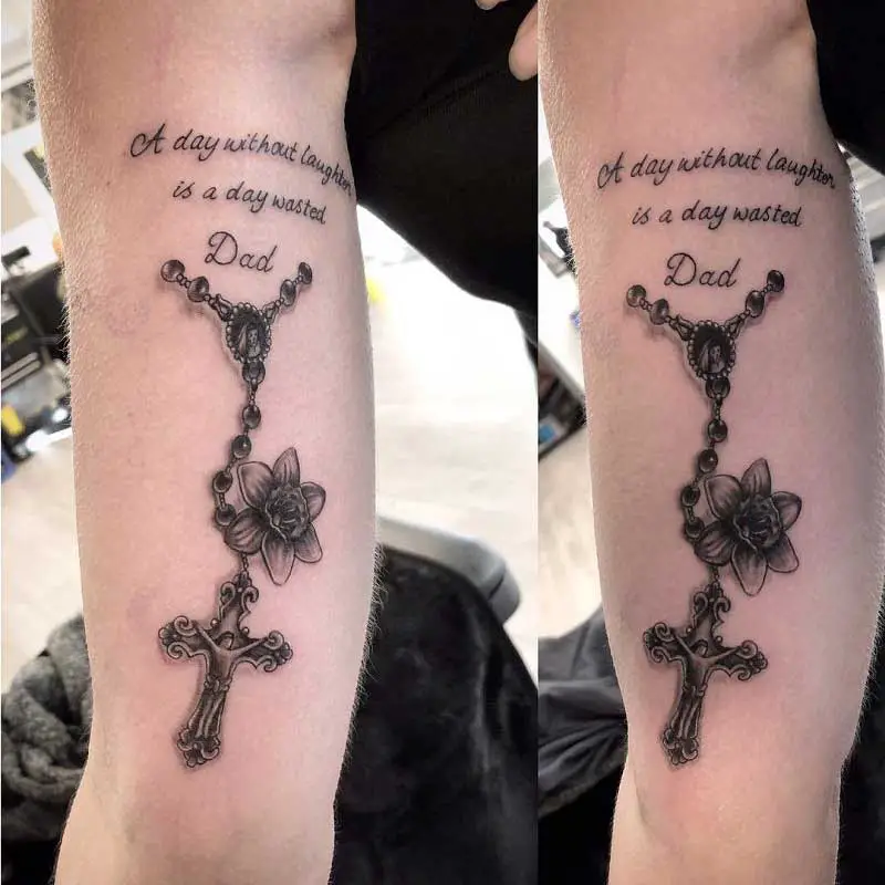 marie-curie-daffodil-tattoo-1