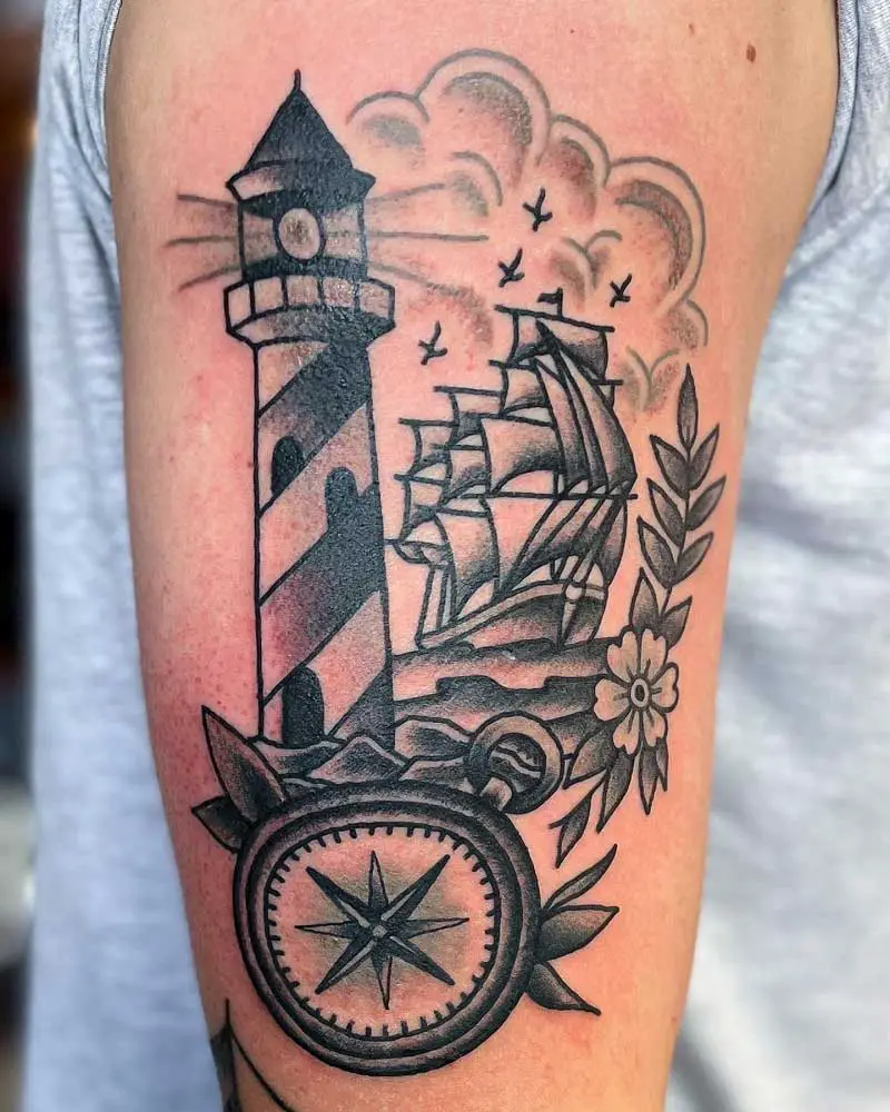 nautical-lighthouse-tattoo-2