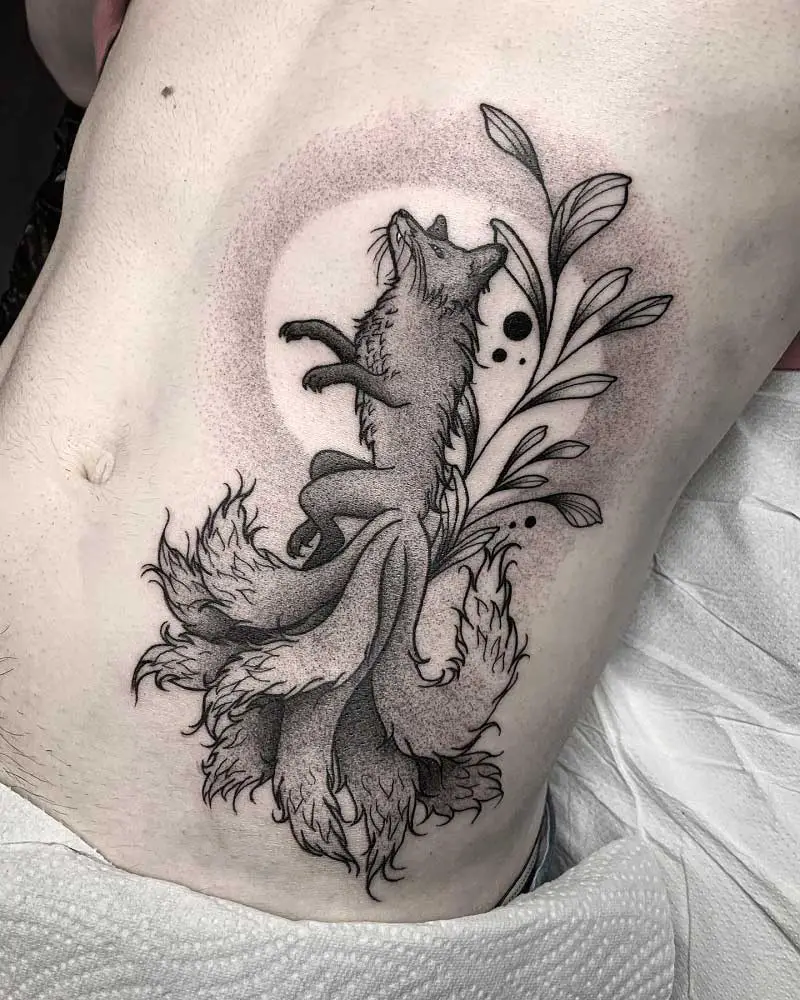 nine-tailed-fox-tattoo-1