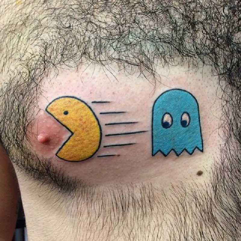 pacman-ghost-tattoo-1