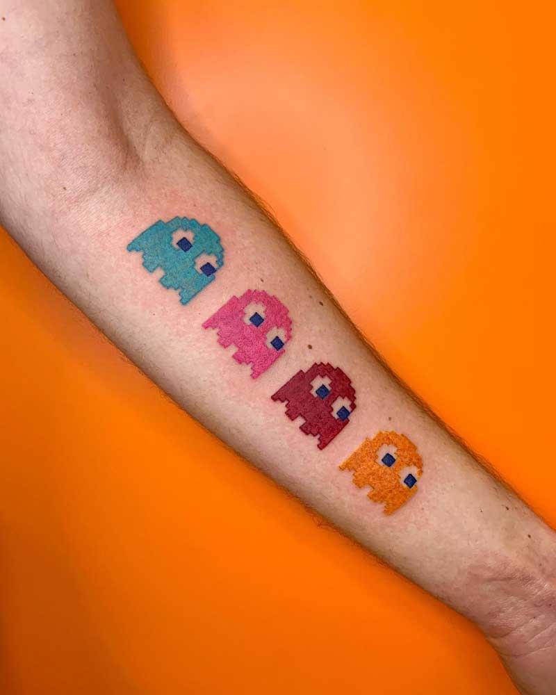 pacman-ghost-tattoo-2