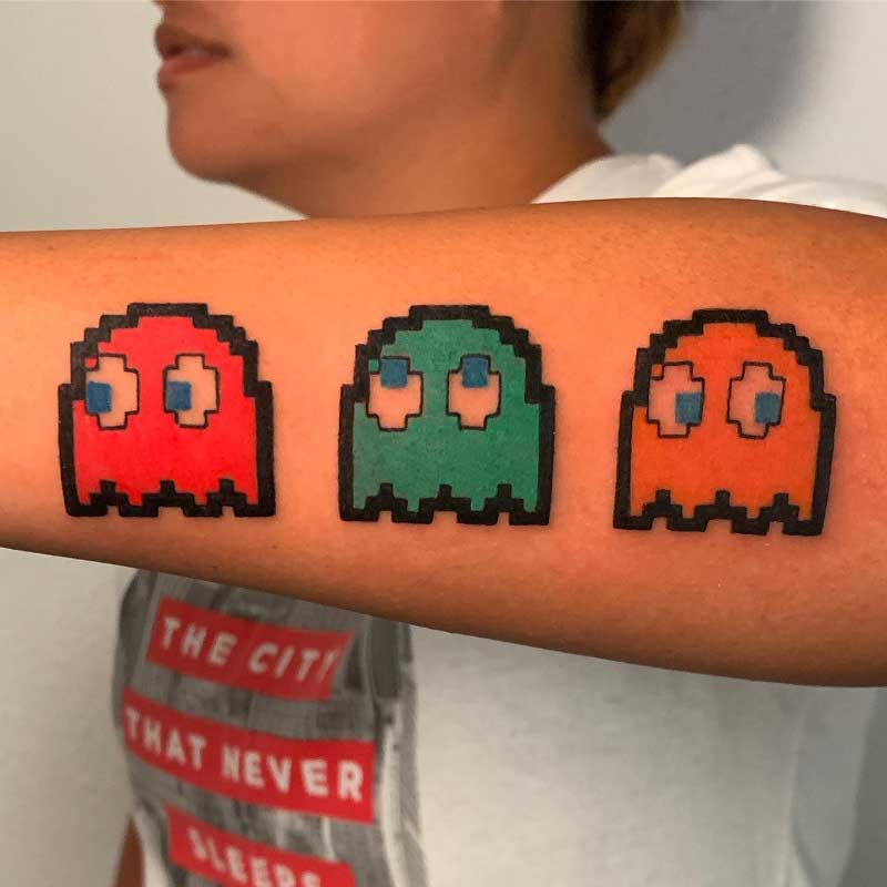 pacman-ghost-tattoo-3