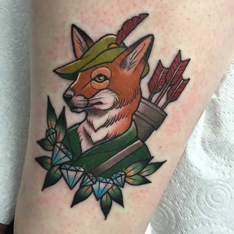 robin-hood-fox-tattoo-1