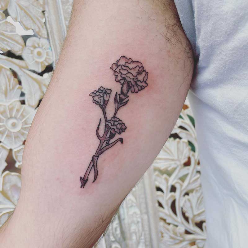 sagittarius-carnation-tattoo-3