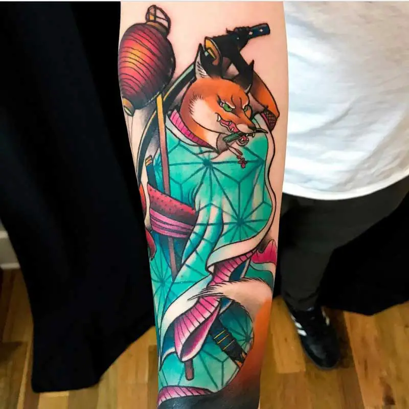 samurai-fox-tattoo-3