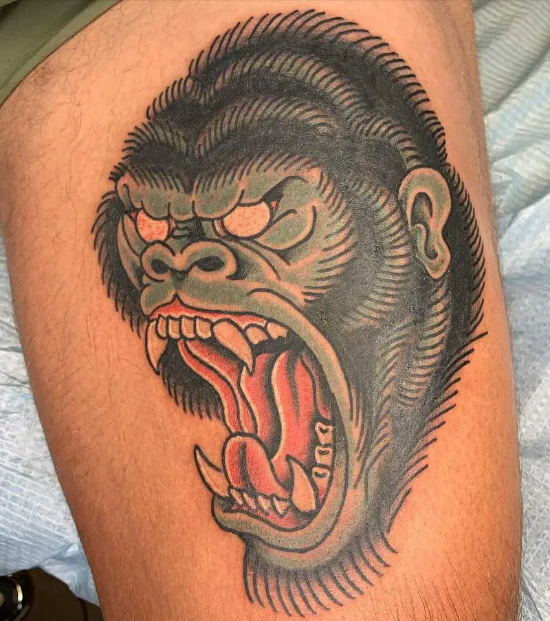 screaming-gorilla-tattoo-2