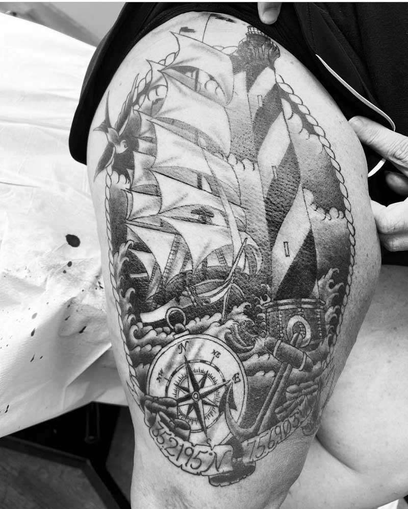 ship-lighthouse-tattoo-2