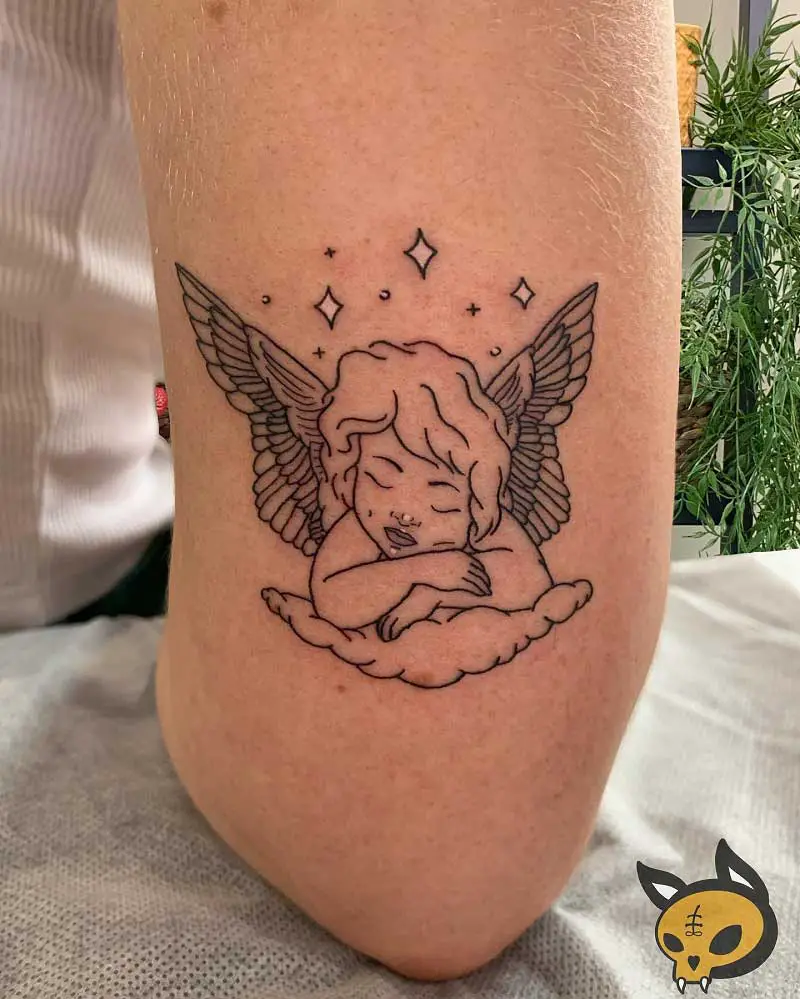 sleeping-cherub-tattoo-2