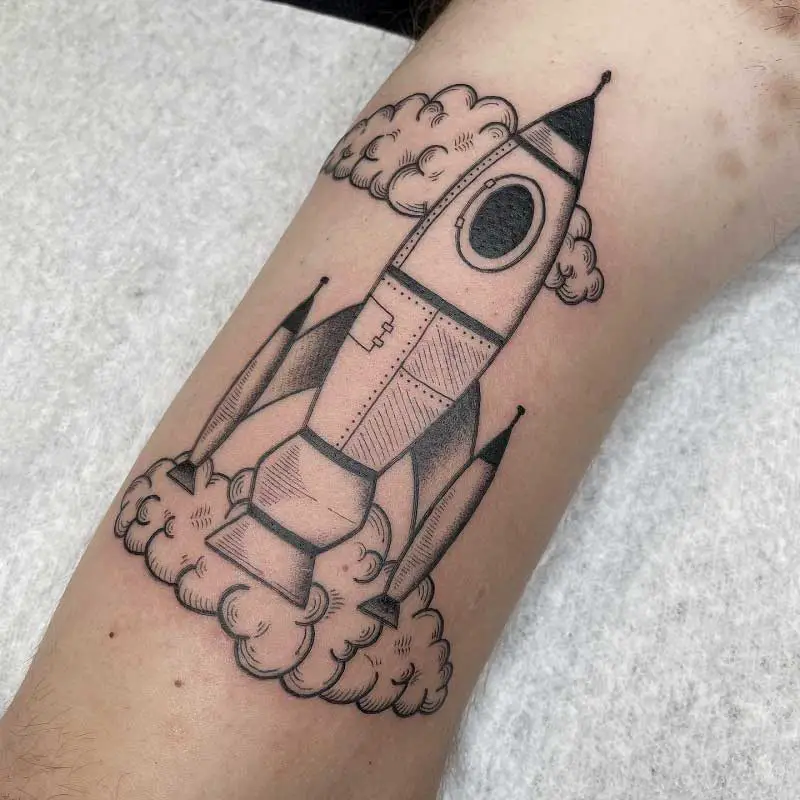 Aggregate 82 minimalist space shuttle tattoo best  thtantai2