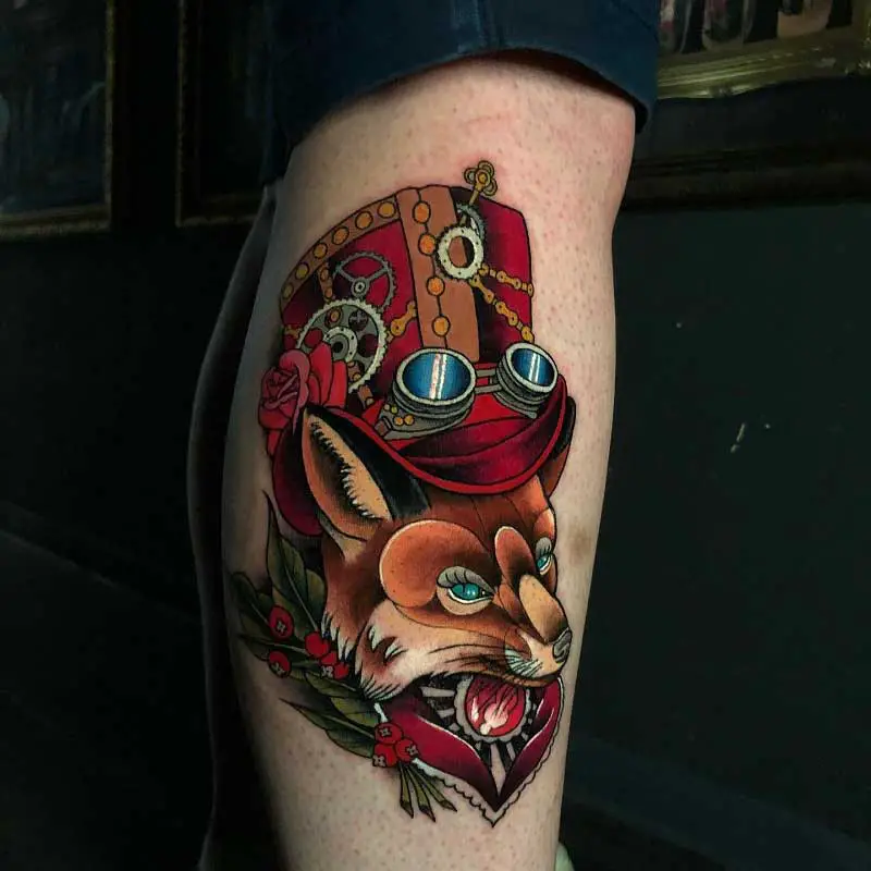 steampunk-fox-tattoo-2